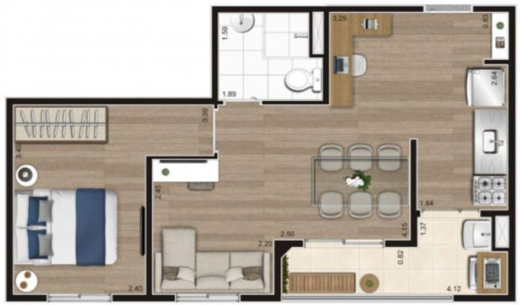 Imagem Imóvel com 2 Quartos à Venda, 41 m² em Vila Pirituba - São Paulo Imagem Imóvel com 2 Quartos à Venda, 41 m² em Vila Pirituba - São Paulo