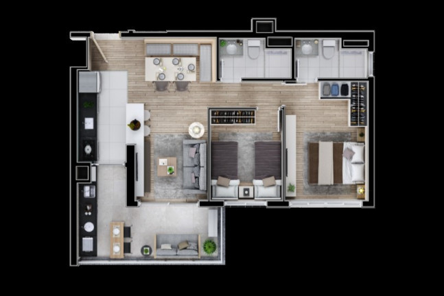 Imagem Imóvel com 2 Quartos à Venda, 64 m² em Paraíso - São Paulo Imagem Imóvel com 2 Quartos à Venda, 64 m² em Paraíso - São Paulo