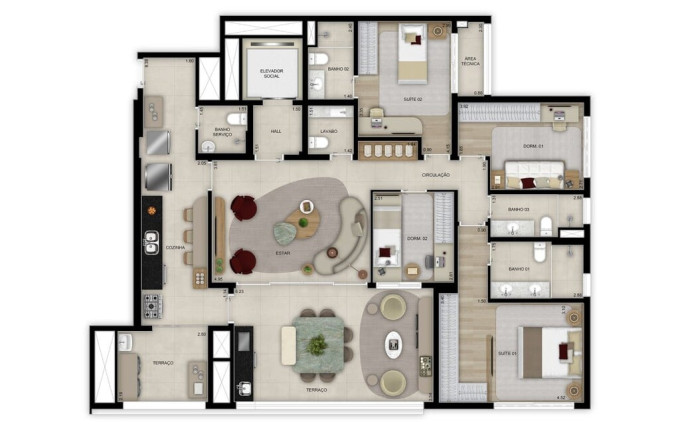 Imagem Imóvel com 3 Quartos à Venda, 120 m² em Santo Amaro - São Paulo Imagem Imóvel com 3 Quartos à Venda, 120 m² em Santo Amaro - São Paulo