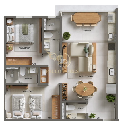 Imagem Apartamento com 2 Quartos à Venda, 66 m² em Martim De Sa - Caraguatatuba Imagem Apartamento com 2 Quartos à Venda, 66 m² em Martim De Sa - Caraguatatuba