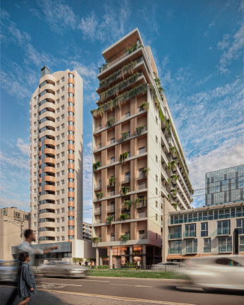 Imagem Imóvel com 1 Quarto à Venda, 23 m² em Centro - Curitiba