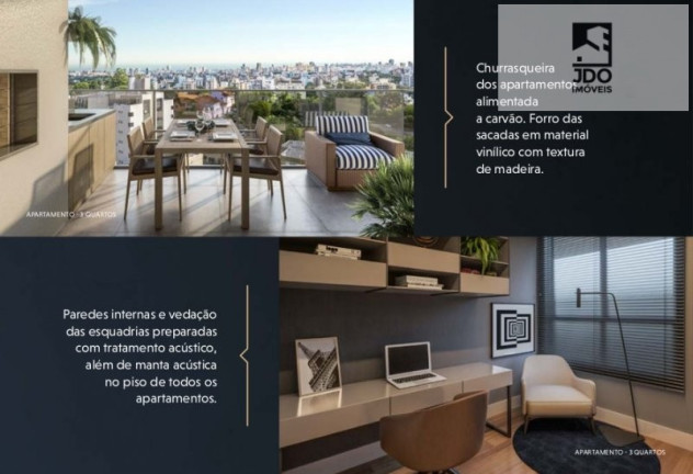 Imagem Apartamento com 3 Quartos à Venda, 94 m² em Cabral - Curitiba Imagem Apartamento com 3 Quartos à Venda, 94 m² em Cabral - Curitiba