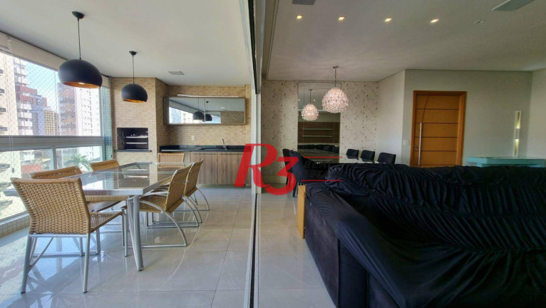 Imagem Apartamento com 3 Quartos para Alugar, 178 m² em Gonzaga - Santos Imagem Apartamento com 3 Quartos para Alugar, 178 m² em Gonzaga - Santos