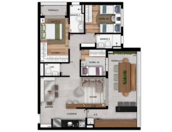 Imagem Imóvel com 2 Quartos à Venda, 62 m² em Saúde - São Paulo Imagem Imóvel com 2 Quartos à Venda, 62 m² em Saúde - São Paulo