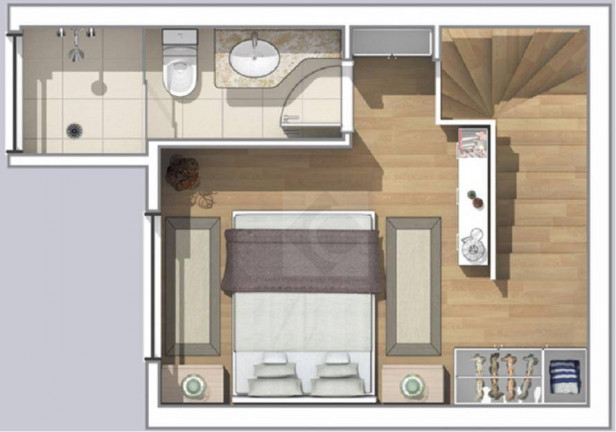 Imagem Loft com 2 Quartos à Venda, 91 m² em Vila Sfeir - Indaiatuba Imagem Loft com 2 Quartos à Venda, 91 m² em Vila Sfeir - Indaiatuba