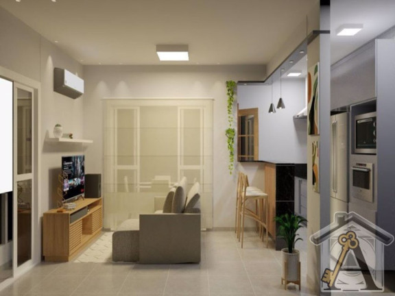 Imagem Casa com 2 Quartos à Venda, 115 m² em Marapé - Santos Imagem Casa com 2 Quartos à Venda, 115 m² em Marapé - Santos