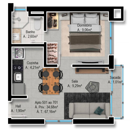 Imagem Apartamento com 2 Quartos à Venda, 65 m² em Farroupilha - Porto Alegre Imagem Apartamento com 2 Quartos à Venda, 65 m² em Farroupilha - Porto Alegre