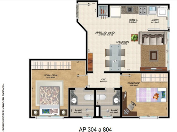 Imagem Apartamento com 3 Quartos à Venda, 78 m² em Jardim Itu - Porto Alegre