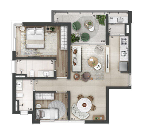 Imagem Apartamento com 2 Quartos à Venda, 80 m² em Sumaré - São Paulo Imagem Apartamento com 2 Quartos à Venda, 80 m² em Sumaré - São Paulo
