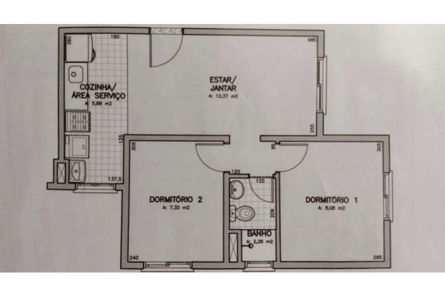 Imagem Apartamento com 2 Quartos à Venda, 44 m² em Jardim Carvalho - Porto Alegre Imagem Apartamento com 2 Quartos à Venda, 44 m² em Jardim Carvalho - Porto Alegre