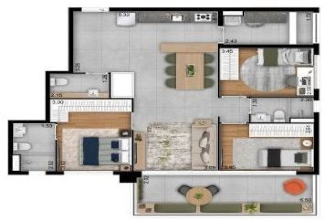 Imagem Apartamento com 3 Quartos à Venda, 118 m² em Saúde - São Paulo Imagem Apartamento com 3 Quartos à Venda, 118 m² em Saúde - São Paulo