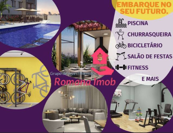 Imagem Apartamento com 2 Quartos à Venda, 42 m² em Parque Maria Helena - São Paulo