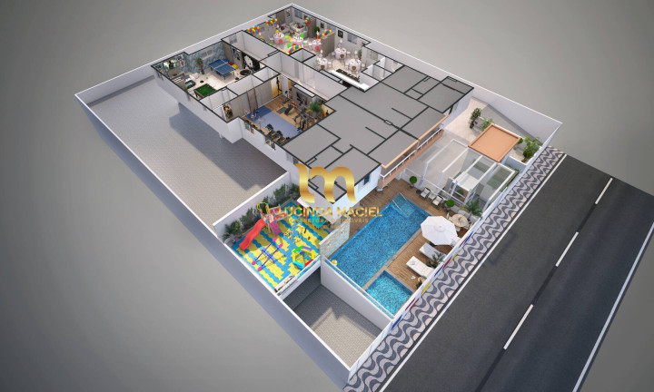 Imagem Apartamento com 2 Quartos à Venda, 87 m² em Guilhermina - Praia Grande