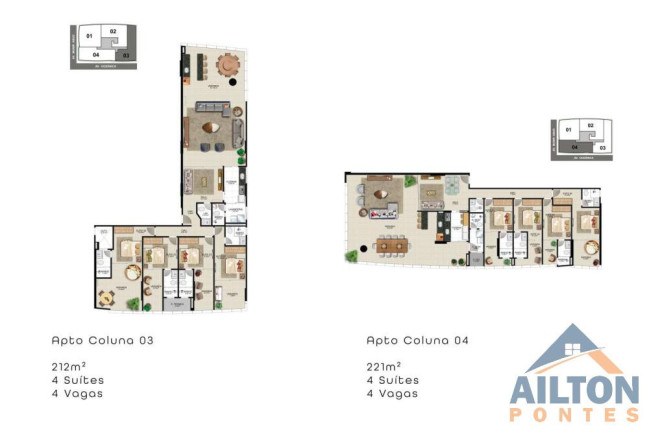 Imagem Apartamento com 4 Quartos à Venda, 221 m² em Praia Do Morro - Guarapari Imagem Apartamento com 4 Quartos à Venda, 221 m² em Praia Do Morro - Guarapari