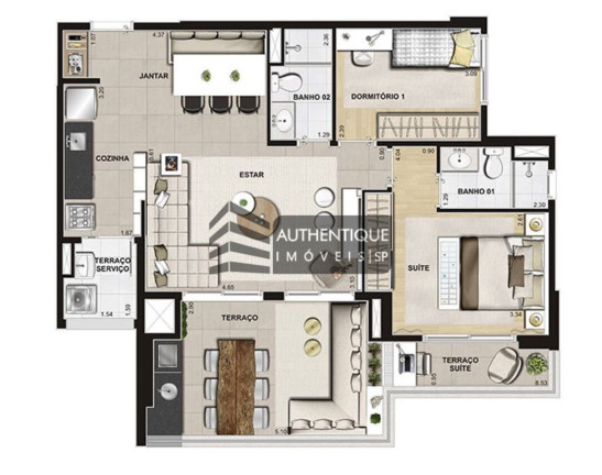 Imagem Apartamento com 2 Quartos à Venda, 65 m² em Jardim Prudência - São Paulo Imagem Apartamento com 2 Quartos à Venda, 65 m² em Jardim Prudência - São Paulo