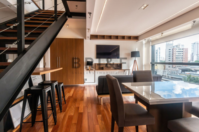 Imagem Apartamento com 1 Quarto para Alugar, 64 m² em Vila Olímpia - São Paulo Imagem Apartamento com 1 Quarto para Alugar, 64 m² em Vila Olímpia - São Paulo