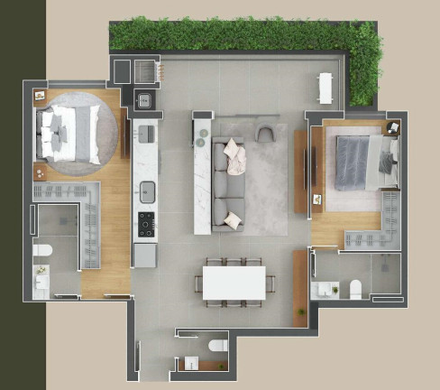 Imagem Cobertura com 2 Quartos à Venda, 164 m² em Alto Da Glória - Curitiba Imagem Cobertura com 2 Quartos à Venda, 164 m² em Alto Da Glória - Curitiba