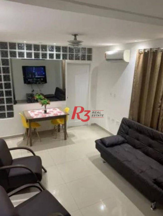 Imagem Apartamento com 1 Quarto à Venda, 46 m² em Gonzaga - Santos Imagem Apartamento com 1 Quarto à Venda, 46 m² em Gonzaga - Santos