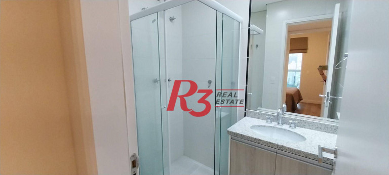 Imagem Apartamento com 1 Quarto para Alugar, 50 m² em Gonzaga - Santos