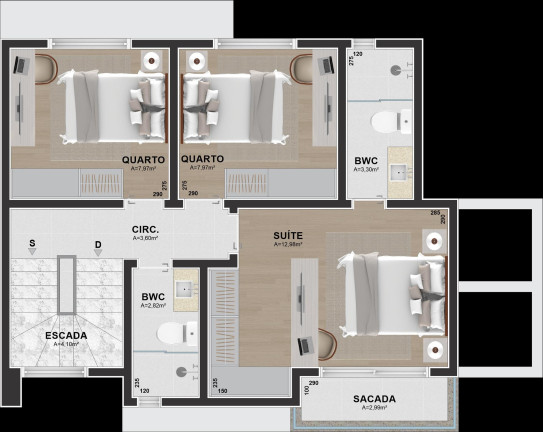 Imagem Casa com 3 Quartos à Venda, 120 m² em Portão - Curitiba Imagem Casa com 3 Quartos à Venda, 120 m² em Portão - Curitiba