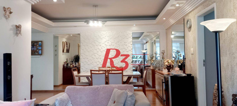 Apartamento com 2 Quartos à Venda, 106 m² em Pompéia - Santos