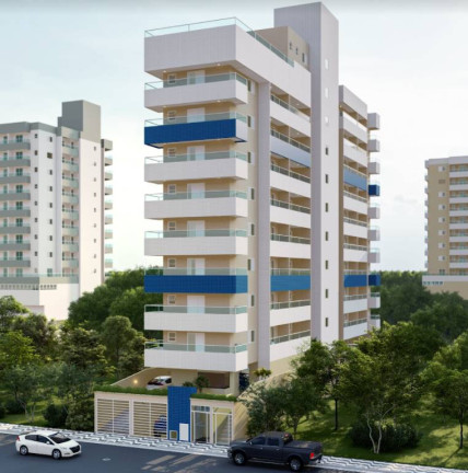 Apartamento com 2 Quartos à Venda, 71 m² em Guilhermina - Praia Grande