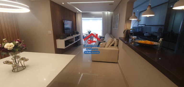 Imagem Apartamento com 3 Quartos à Venda, 119 m² em Canto Do Forte - Praia Grande