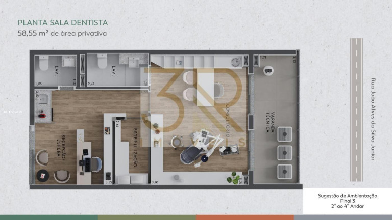 Imagem Sala Comercial à Venda, 58 m² em Soho - Ribeirão Preto Imagem Sala Comercial à Venda, 58 m² em Soho - Ribeirão Preto