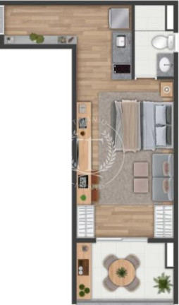 Imagem Apartamento com 1 Quarto à Venda, 24 m² em Higienópolis - São Paulo Imagem Apartamento com 1 Quarto à Venda, 24 m² em Higienópolis - São Paulo
