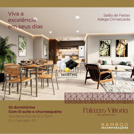 Imagem Apartamento com 2 Quartos à Venda, 67 m² em Floresta - Gramado Imagem Apartamento com 2 Quartos à Venda, 67 m² em Floresta - Gramado