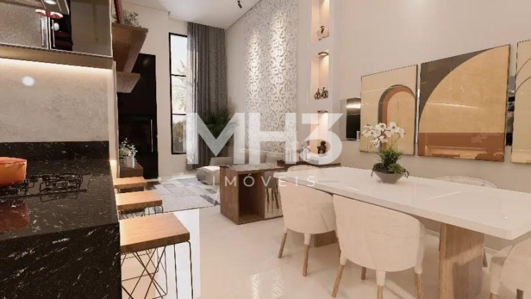 Imagem Casa de Condomínio com 3 Quartos à Venda, 126 m² em São Bento - Paulínia Imagem Casa de Condomínio com 3 Quartos à Venda, 126 m² em São Bento - Paulínia