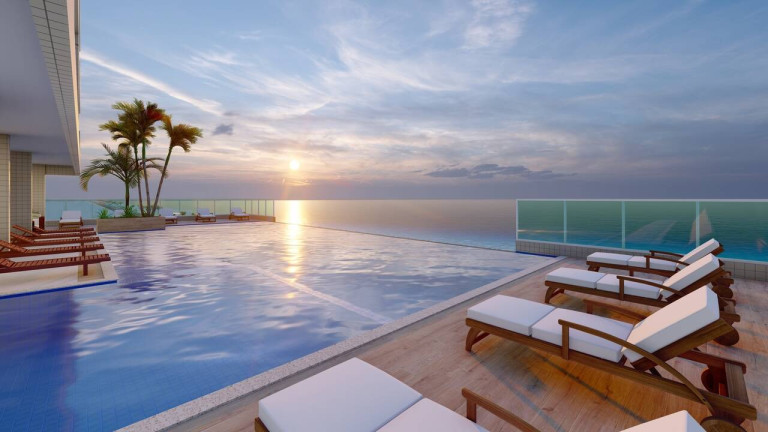 Imagem Apartamento com 3 Quartos à Venda, 113 m² em Jardim Lunamar - Mongaguá