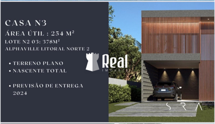 Imagem Casa com 4 Quartos à Venda, 254 m² em Alphaville (abrantes) - Camaçari