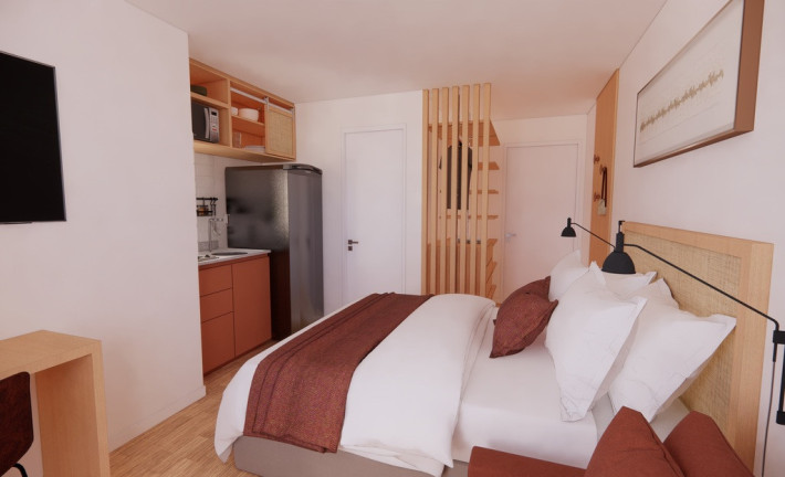 Imagem Apartamento com 1 Quarto à Venda, 44 m² em Brooklin Paulista - São Paulo Imagem Apartamento com 1 Quarto à Venda, 44 m² em Brooklin Paulista - São Paulo