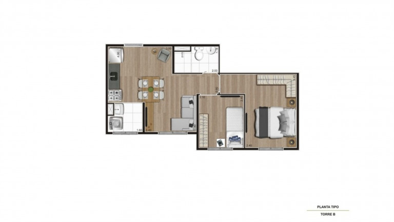 Imagem Imóvel com 2 Quartos à Venda, 34 m² em Cidade Patriarca - São Paulo Imagem Imóvel com 2 Quartos à Venda, 34 m² em Cidade Patriarca - São Paulo