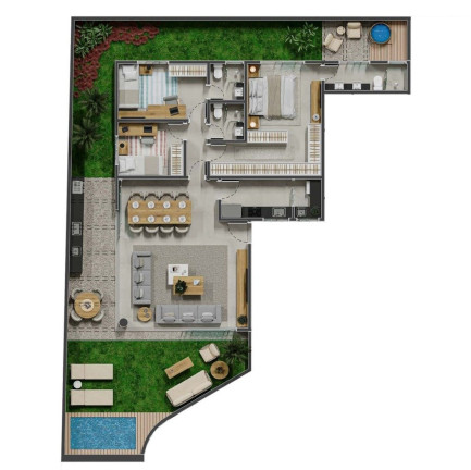 Casa com 3 Quartos à Venda,  em Cidade Jardim - São Paulo