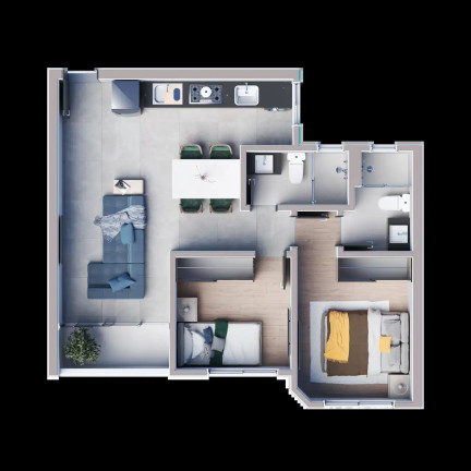Imagem Apartamento com 2 Quartos à Venda, 54 m² em São Luiz - Belo Horizonte Imagem Apartamento com 2 Quartos à Venda, 54 m² em São Luiz - Belo Horizonte