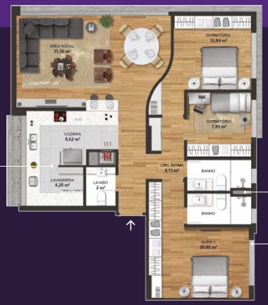 Imagem Apartamento com 3 Quartos à Venda, 110 m² em Petrópolis - Porto Alegre Imagem Apartamento com 3 Quartos à Venda, 110 m² em Petrópolis - Porto Alegre