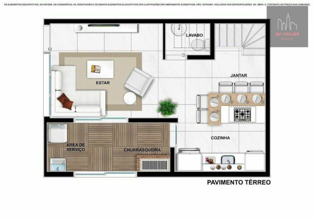 Imagem Sobrado com 2 Quartos à Venda, 82 m² em Vila Santa Clara - São Paulo