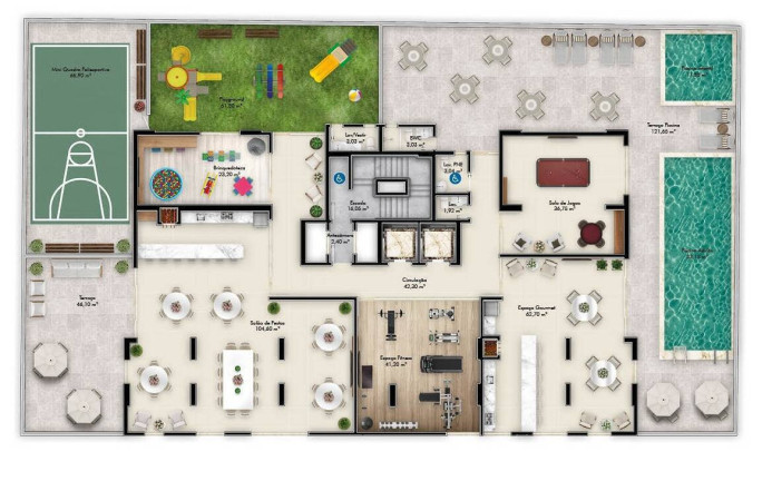 Imagem Apartamento com 2 Quartos à Venda, 65 m² em Morretes - Itapema