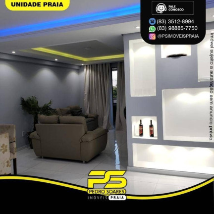 Imagem Apartamento com 3 Quartos à Venda, 125 m² em Tambaú - João Pessoa Imagem Apartamento com 3 Quartos à Venda, 125 m² em Tambaú - João Pessoa