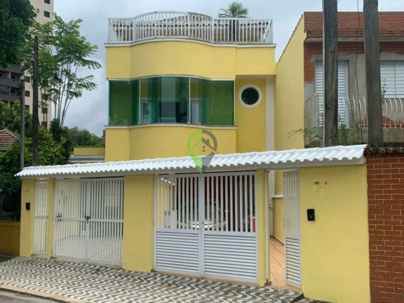 Imagem Casa com 3 Quartos à Venda, 256 m² em Embaré - Santos Imagem Casa com 3 Quartos à Venda, 256 m² em Embaré - Santos