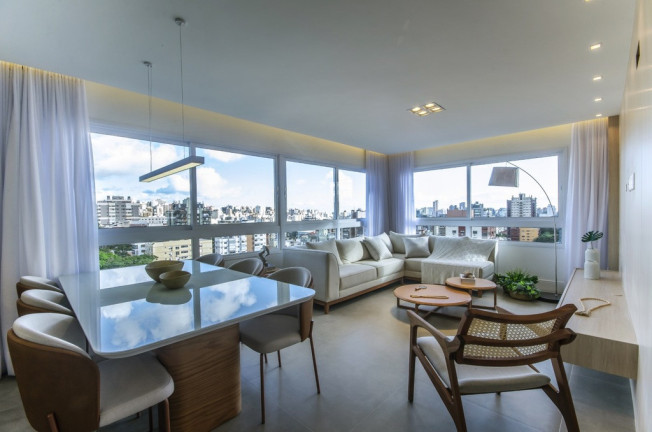 Imagem Imóvel com 3 Quartos à Venda, 112 m² em Auxiliadora - Porto Alegre Imagem Imóvel com 3 Quartos à Venda, 112 m² em Auxiliadora - Porto Alegre