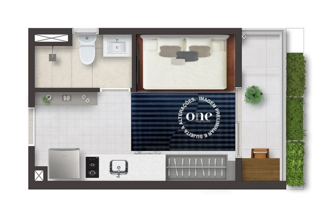 Imagem Apartamento com 1 Quarto à Venda, 33 m² em Vila Nova Conceição - São Paulo