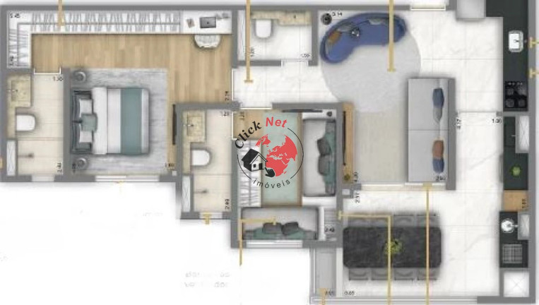 Imagem Apartamento com 2 Quartos à Venda, 74 m² em Jardim - Santo André Imagem Apartamento com 2 Quartos à Venda, 74 m² em Jardim - Santo André