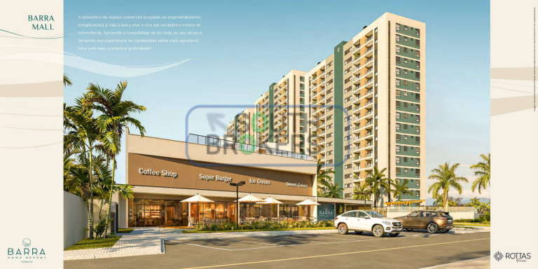 Imagem Apartamento com 2 Quartos à Venda, 52 m² em Barra Do Saí - Itapoá