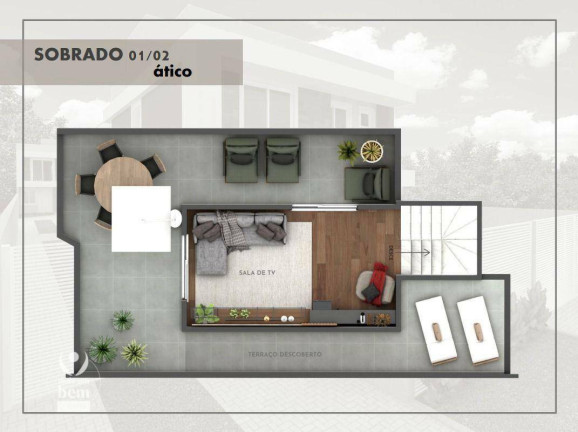 Imagem Sobrado com 3 Quartos à Venda, 173 m² em Bacacheri - Curitiba Imagem Sobrado com 3 Quartos à Venda, 173 m² em Bacacheri - Curitiba