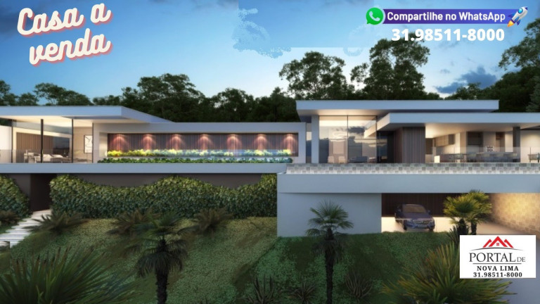 Imagem Casa com 4 Quartos à Venda, 580 m² em Quintas Do Sol - Nova Lima