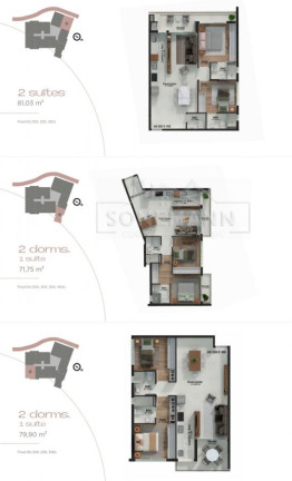 Imagem Apartamento com 3 Quartos à Venda, 126 m² em João Paulo - Florianópolis