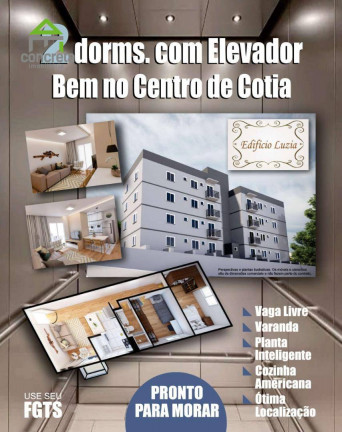 Imagem Apartamento com 2 Quartos à Venda, 49 m² em Centro (cotia) - Cotia Imagem Apartamento com 2 Quartos à Venda, 49 m² em Centro (cotia) - Cotia
